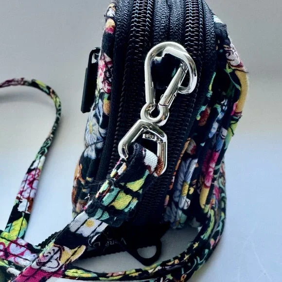 Vera Bradley Disney Classics Swirl, Crossbody purse + Minnie Baublebar necklace - Picture 7 of 16